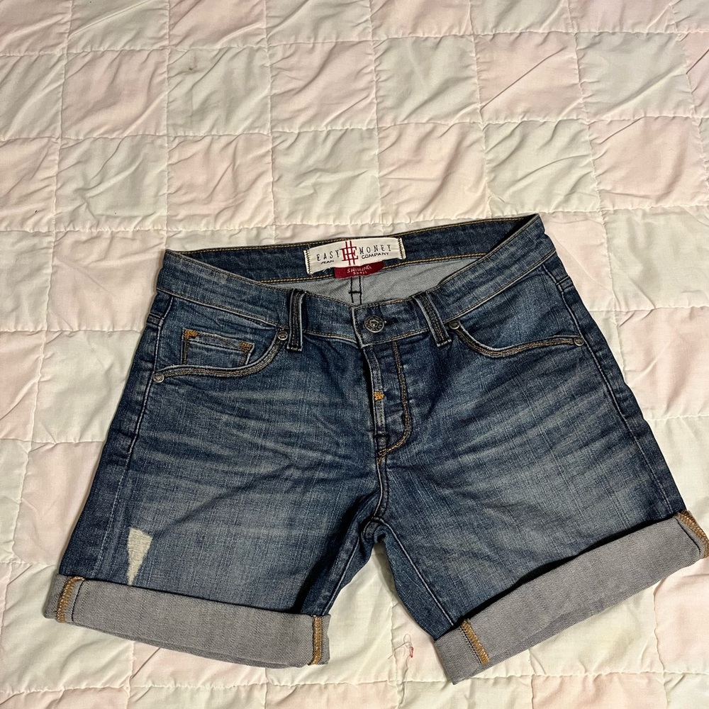 Easy Money Co. Denim Shorts